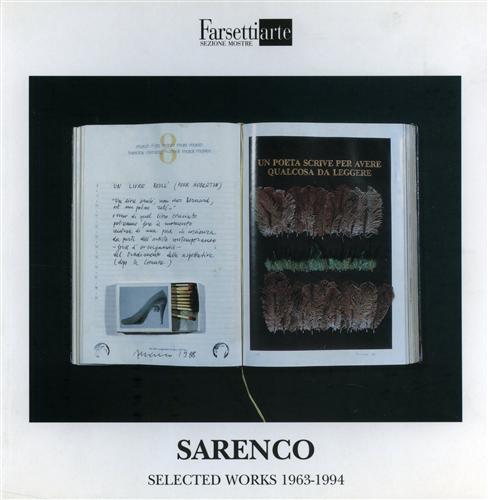 Sarenco. Dialogo tra Enrico Mascelloni e Sarenco. Selected works 1963- …