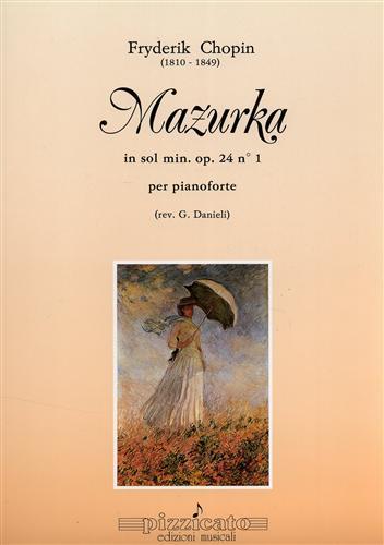Mazurka in sol min. op. 24 n1. per pianoforte.