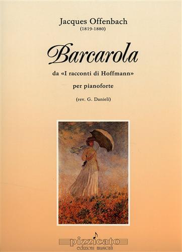 Barcarola da "I Racconti di Hoffmann" per pianoforte.