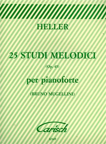 25 studi melodici Op.45 per pianoforte.