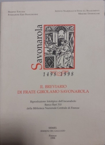 Il Breviario di frate Girolamo Savonarola.