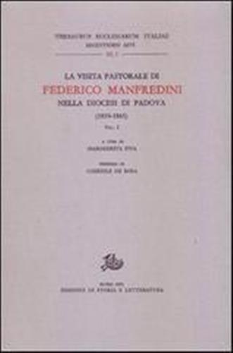 La visita pastorale di Federico Manfredini nella diocesi di Padova …