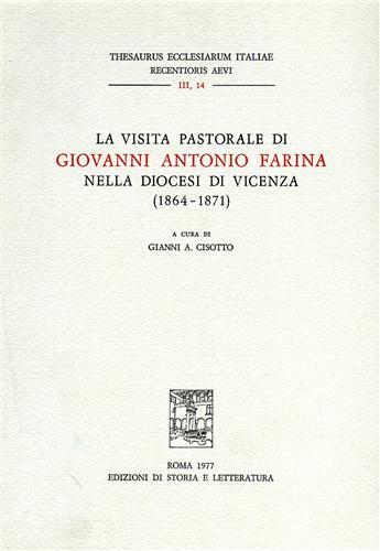 La visita pastorale di Giovanni Antonio Farina nella Diocesi di …