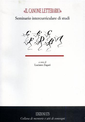 Il canone letterario. Seminario intercurriculare di studi.