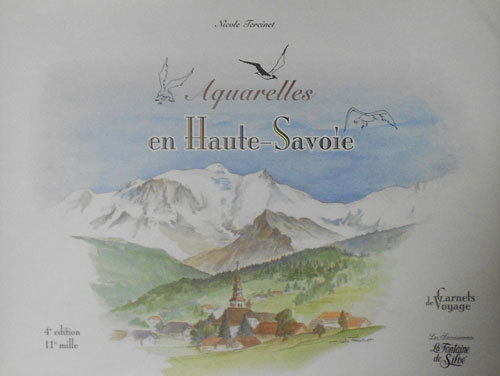 Aquarelles en Haute-Savoie.