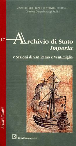 Archivio di Stato. Imperia e sezione di San Remo e …