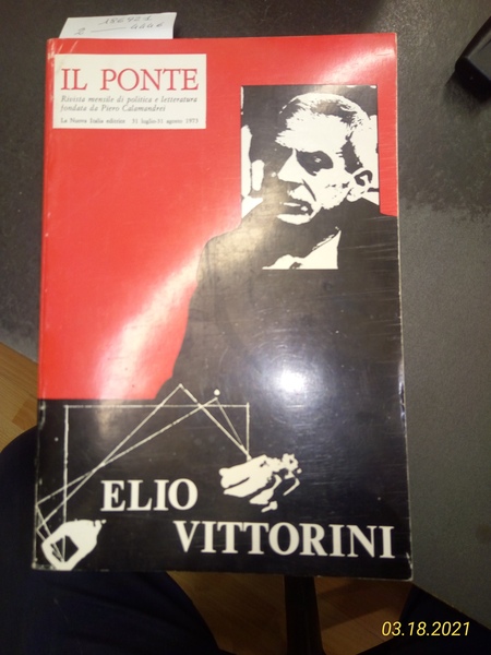 Elio Vittorini.