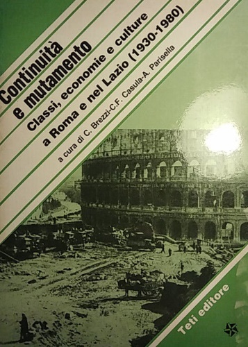 Continuità e mutamento. Classi, economie e culture a Roma e …