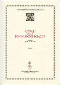 Annali della Fondazione Sciacca. Volume I.