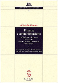 Finanze e amministrazione. Un’inchiesta francese sui catasti dell’Italia del Settecento …