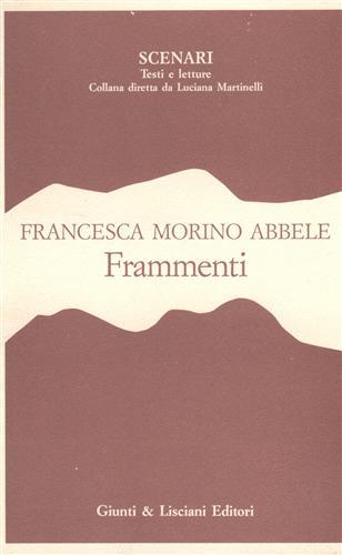 Frammenti.