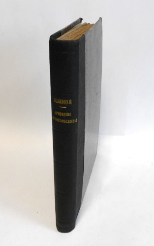 Io. Francisci Scardonae Phil. et Medic. Rhodigini Aphorismi de cognoscendis …