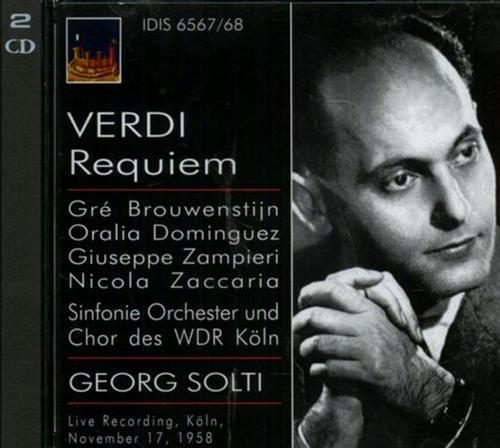 Messa da Requiem. Live Recording, Koln, November 17, 1958. Sinfonie …