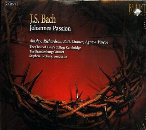 Johannes Passion BWV 245. Agnew Paul - tenore Ainsley John …