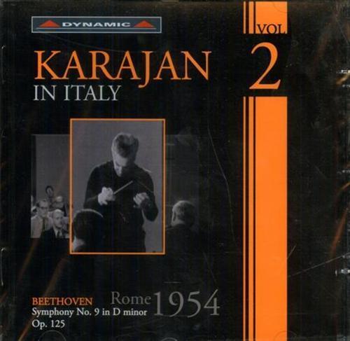 Karajan in Italy. Vol. 2. Symphony No. 9 in D …