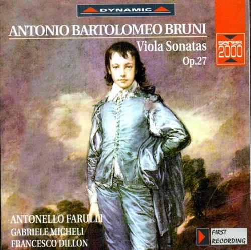 Viola Sonatas Op. 27. Antonello Farulli - viola Gabriele Micheli …