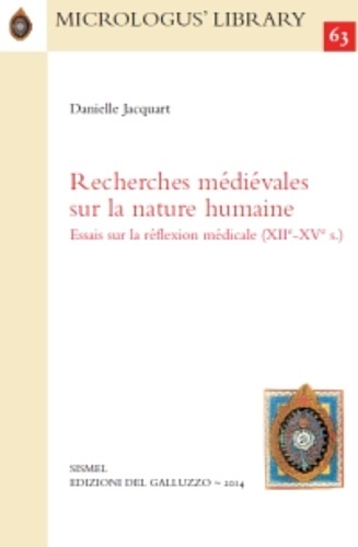 Recherches médiévales sur la nature humaine. Essais sur la réflexion …