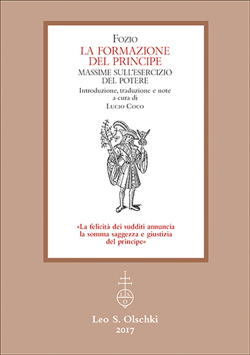 La formazione del principe. Massime sull'esercizio del potere.
