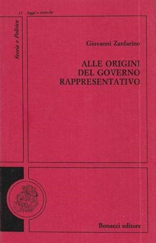 Alle origini del governo rappresentativo. L'"ideologia" costituzionale di Destutt De …