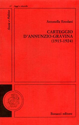 Carteggio 1915-1924.