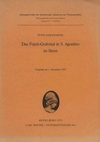 Das Fondi-Grabmal in S. Agostino zu Siena.