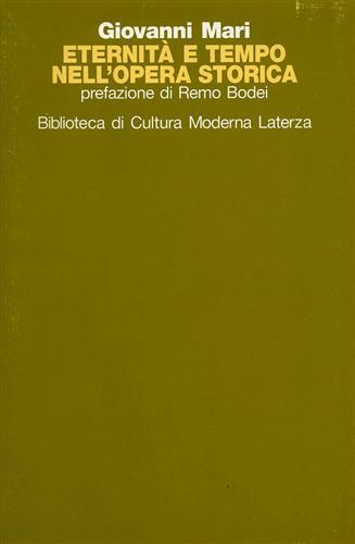 Eternità e tempo nell'opera storica.
