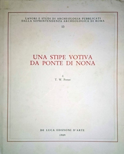 Una Stipe Votiva da Ponte di Nona.