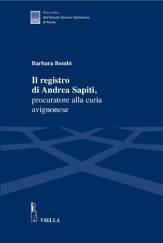 Il registro di Andrea Sapiti, procuratore alla curia avignonese.