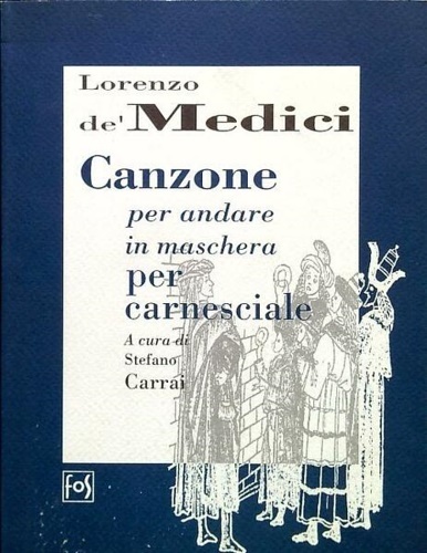 Canzone per andare in maschera per carnesciale.