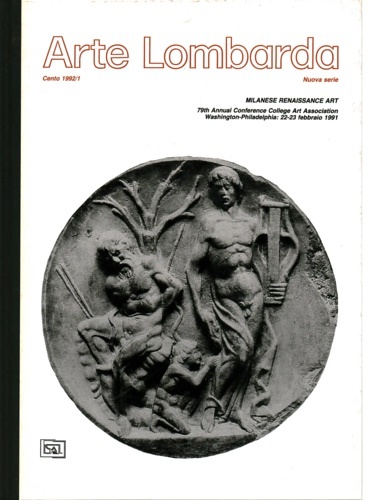 Arte Lombarda. Rivista di storia dell'arte. 1992/1. 79th annual Conference …