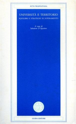Università e territorio: squilibri e strategie di superamento.