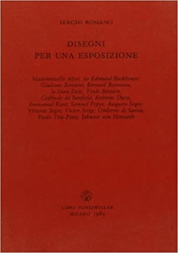 Disegni per una esposizione.