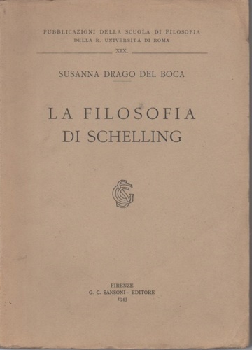 La Filosofia di Schelling.