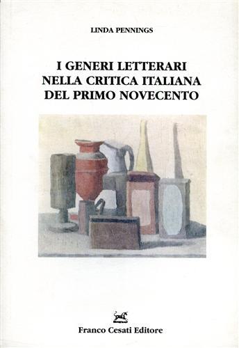 I generi letterari nella critica italiana del primo Novecento.