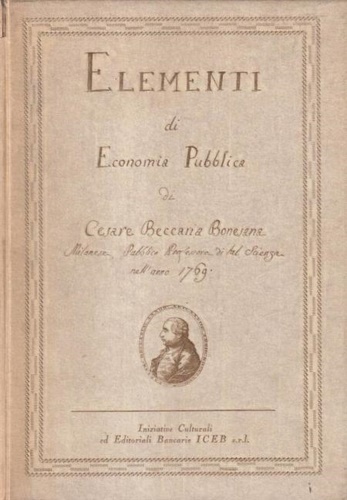 Elementi di economia pubblica, per le parti che riguardano le …