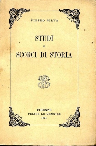 Studi e scorci di storia.