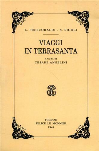 Viaggi in Terrasanta.