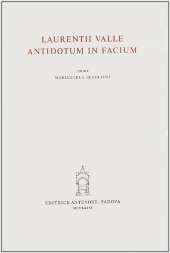 Antidotum in Facium.