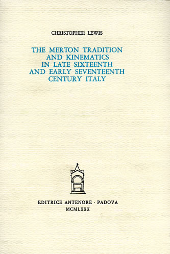 The Merton tradition and kinematics in late Sixteenth and early …