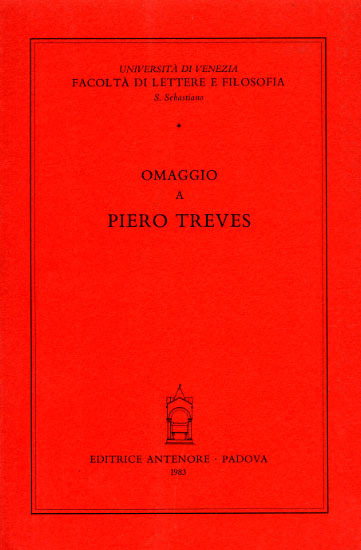 Omaggio a Piero Treves.