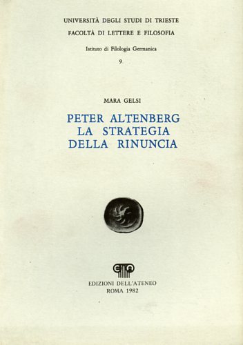 Peter Altenberg. La strategia della rinuncia.