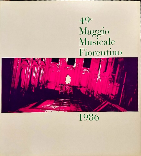 49° Maggio Musicale Fiorentino.