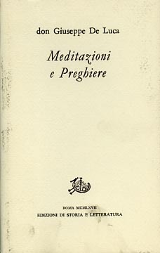 Meditazioni e preghiere.