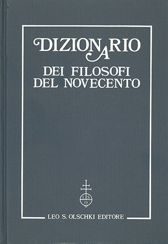 Dizionario dei filosofi del Novecento.