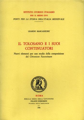 Il Tolosano e i suoi continuatori. Nuovi elementi per uno …