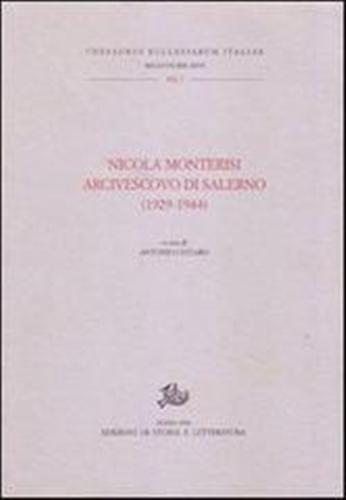 Nicola Monterisi arcivescovo di Salerno (1929-1944).