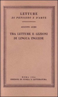 Tra letture e lezioni di lingua inglese.