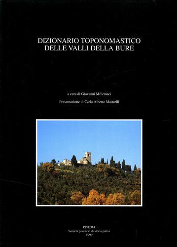 Dizionario toponomastico delle Valli della Bure.