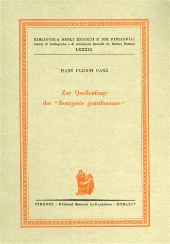 Zur Quellenfrage des "Bourgeois gentilhomme".