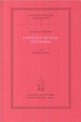 L'Ospidale de' pazzi incurabili.